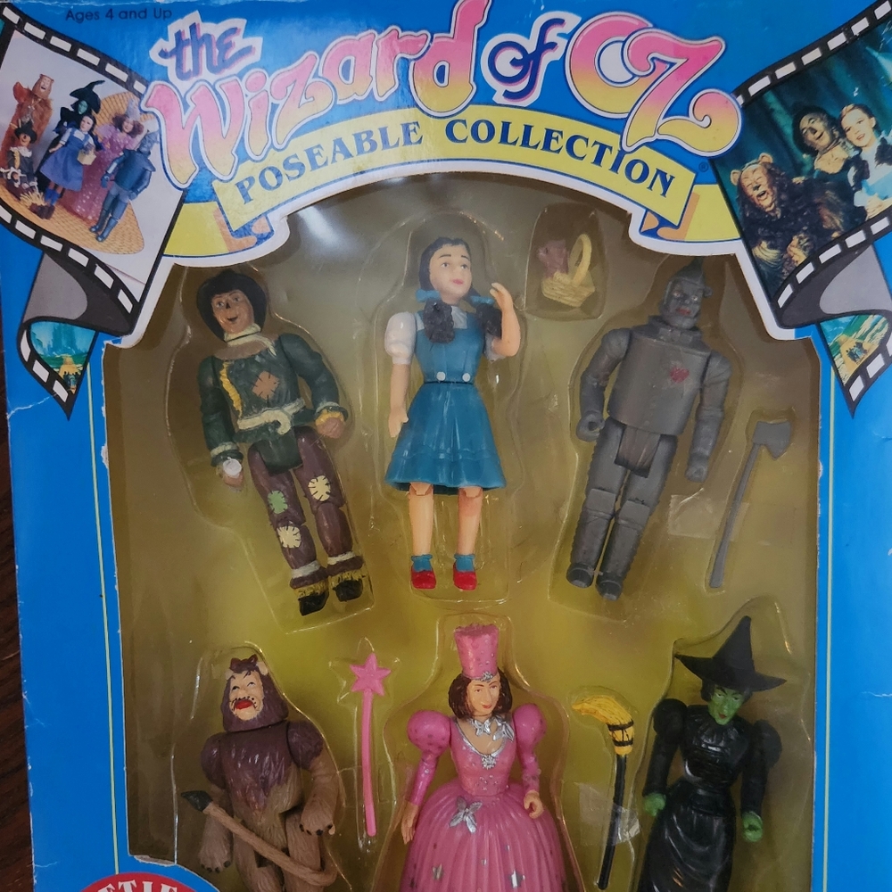 Vintage Wizard Of Oz Posable Collection